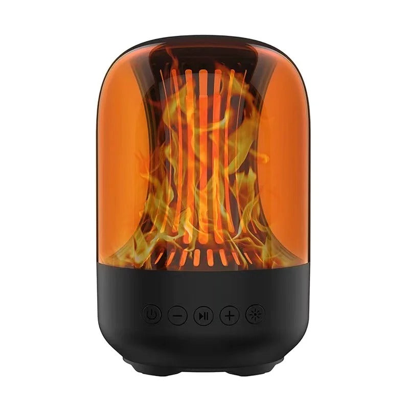 Cylinder Flame Speaker